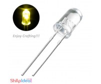 5mm Clear Lens LED Yellow